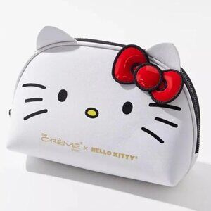 NWT Super Cute Hello Kitty / The Crème Shop toiletry/makeup/accessory bag